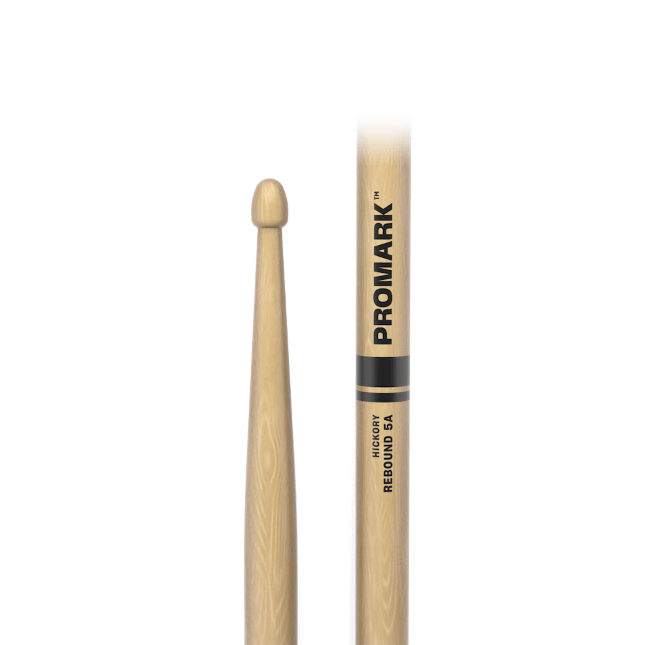 Promark Rebound RBH565AW 5A Hickory acorn wooden tip Drum sticks