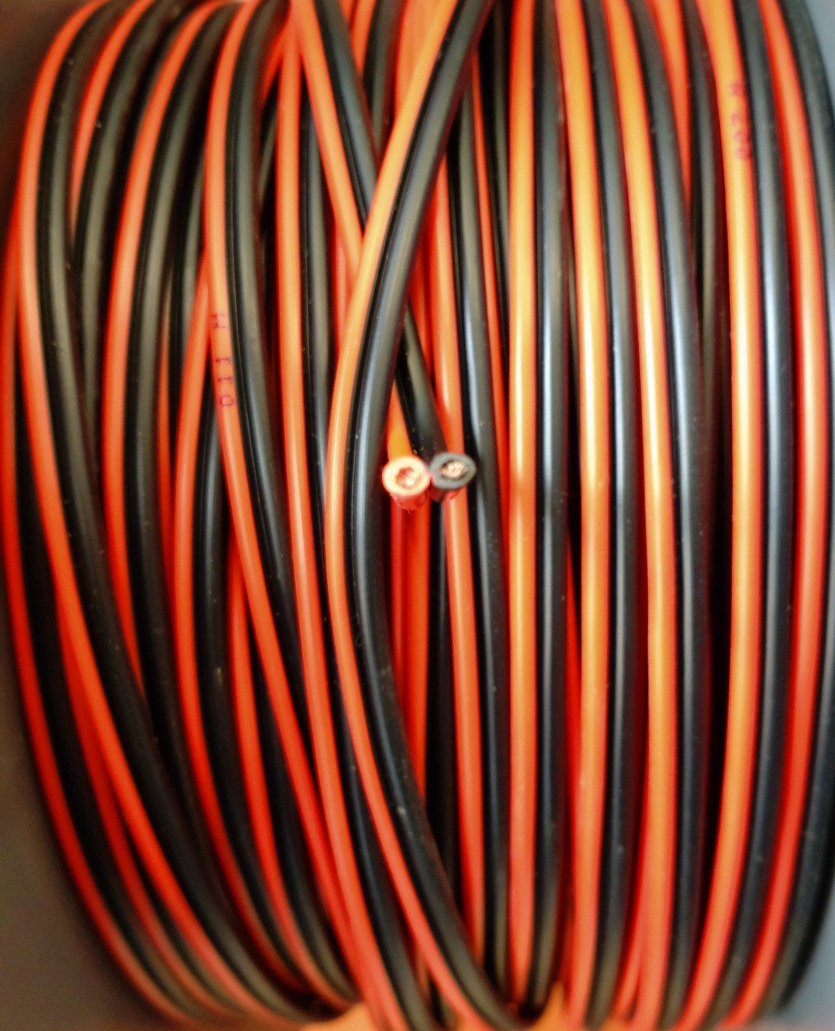 Radiobeurs Luidsprekerkabel Rood/Zwart 1,50mm² per meter