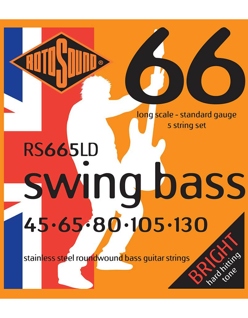 RS665LD Standard 5 - snarig basgitaar snaren