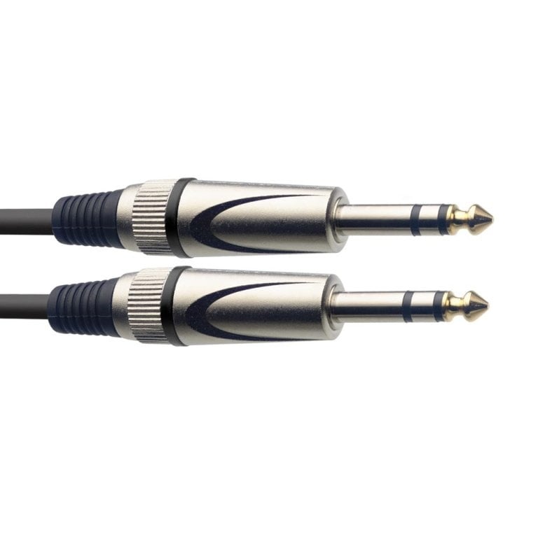 Stagg TRS 6,3mm jack audio kabel 1 meter