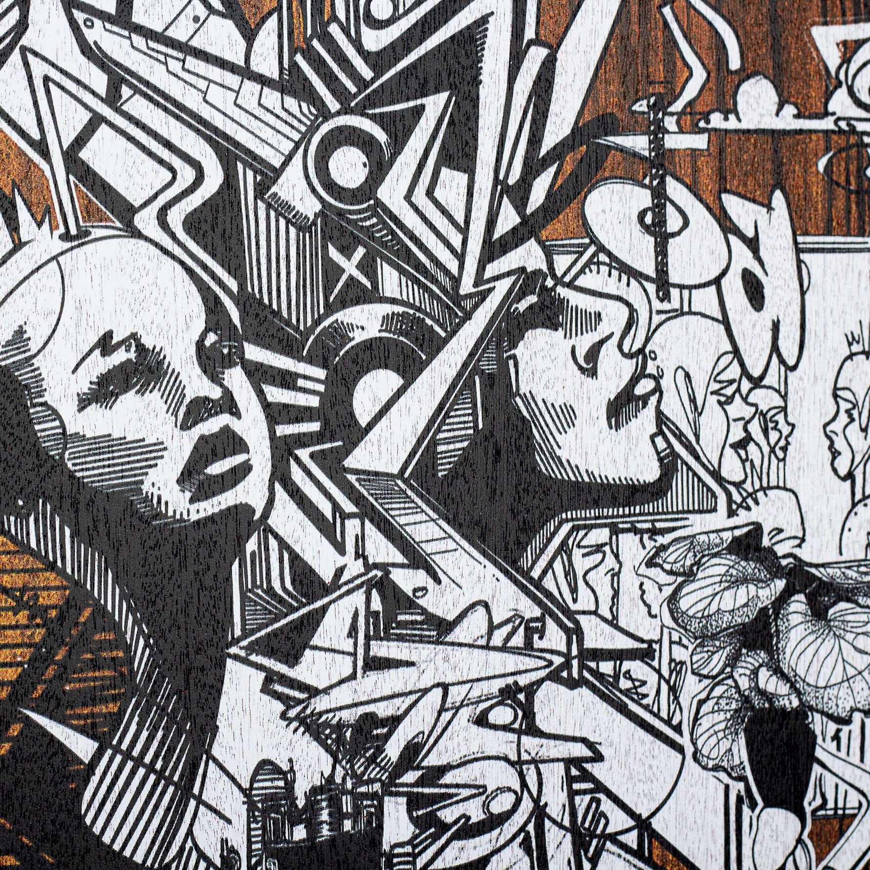 SE-173 Art series Sketch cajon