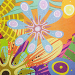 SE-179 Art series Flower Power cajon