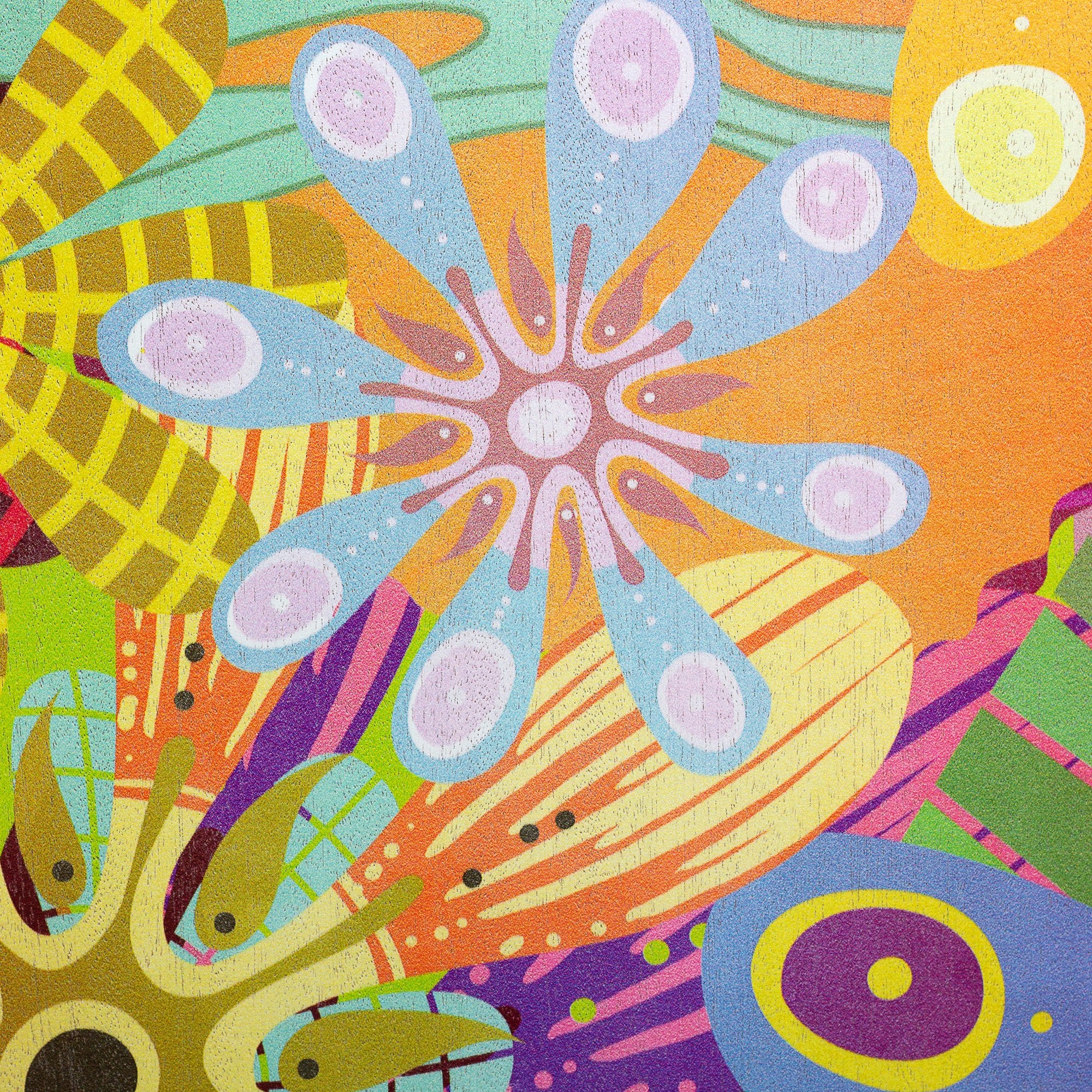 Sela SE-179 Art series Flower Power cajon