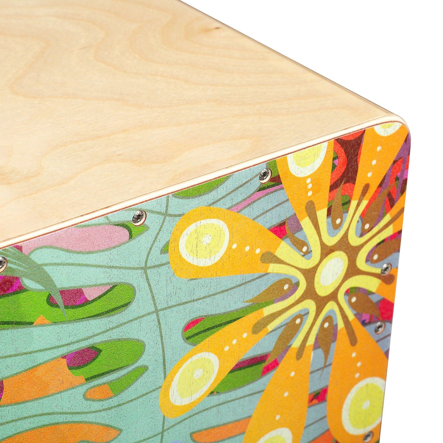 SE-179 Art series Flower Power cajon