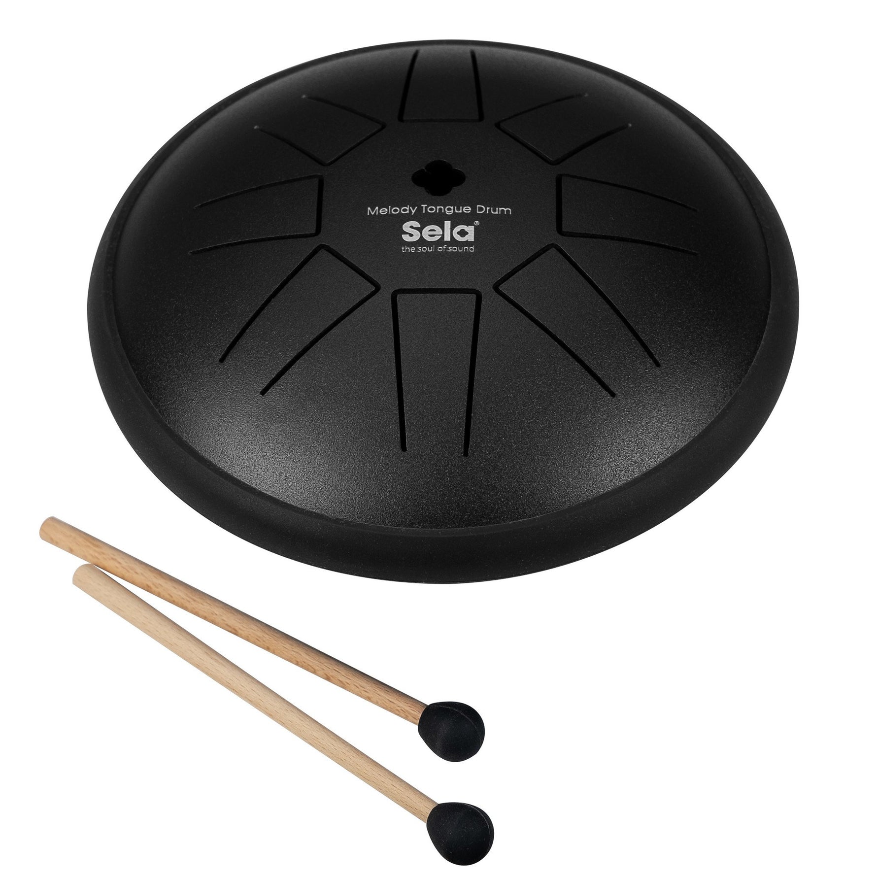 SE360 Melody Tongue Drum 6 inch C-Majeur zwart