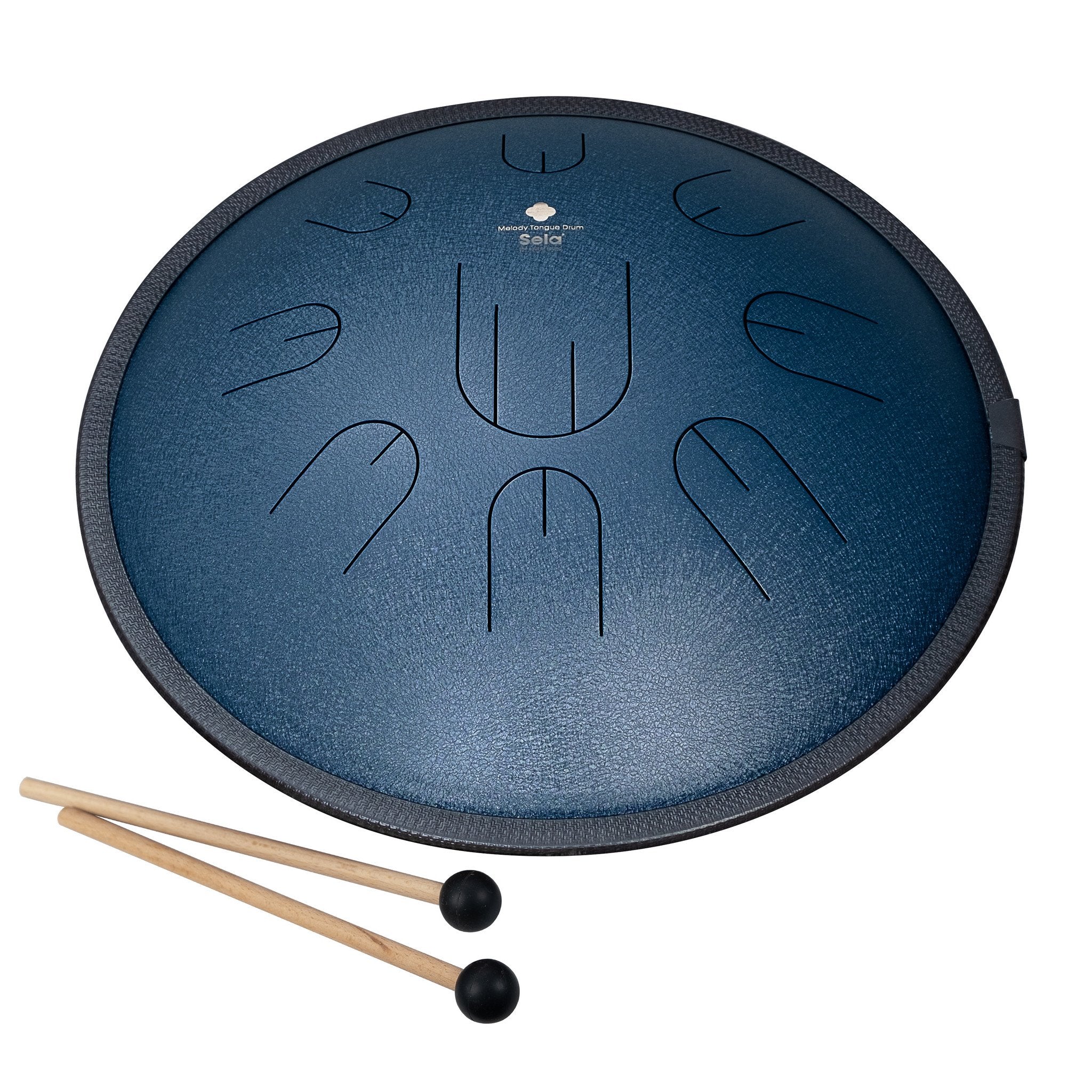 SE381 Melody Tongue Drum 14 inch D marine blauw
