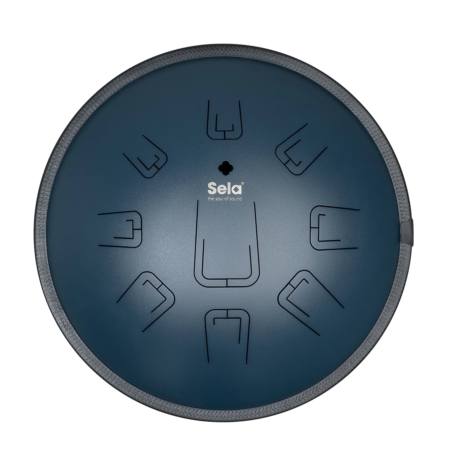 SE381 Melody Tongue Drum 14 inch D marine blauw