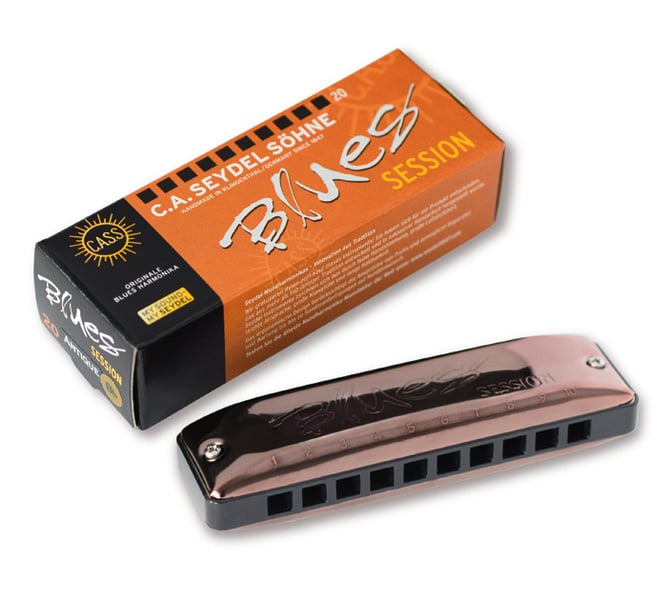 Session Standard Mondharmonica C Antiek