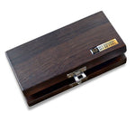 Houten opberg box voor 20 tonen blues mondharmonica's