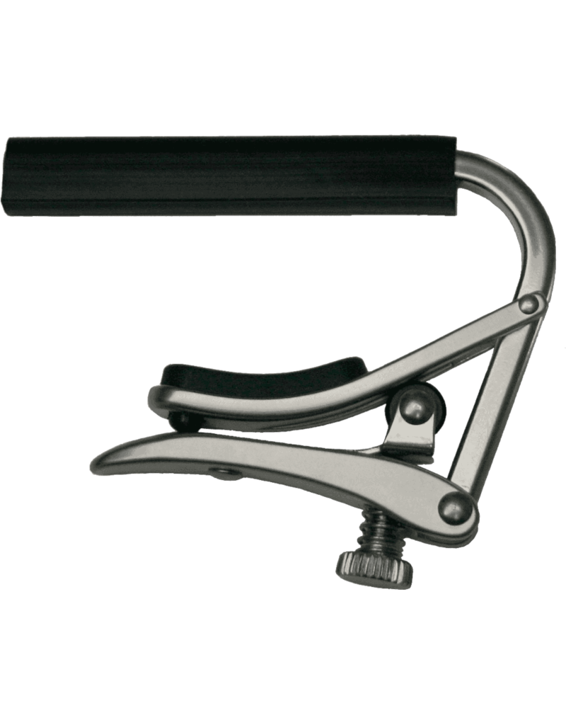 C2 Wide flat capo voor klassiek gitaar nickel