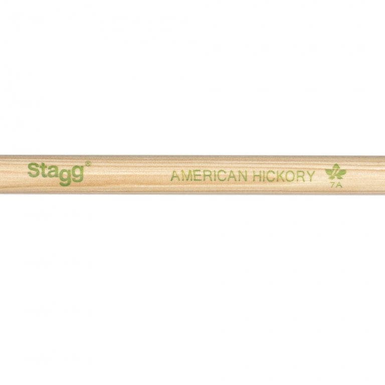 Stagg SHV7A Hickory 7A Wooden Tip Drumsticks