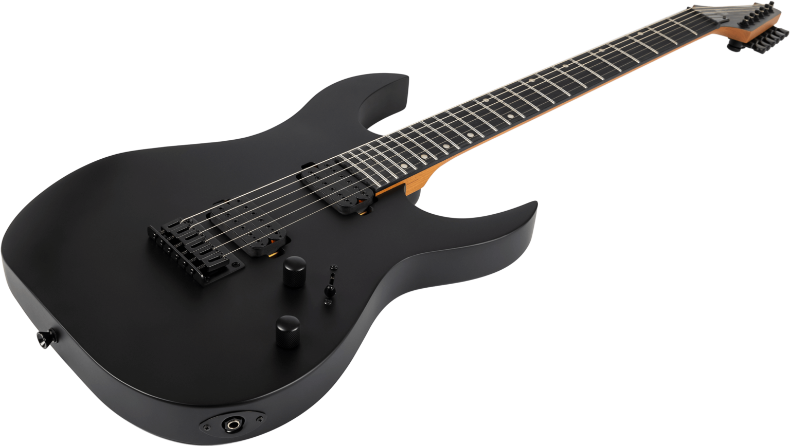 Spira S-400 Matte Black Electric Guitar