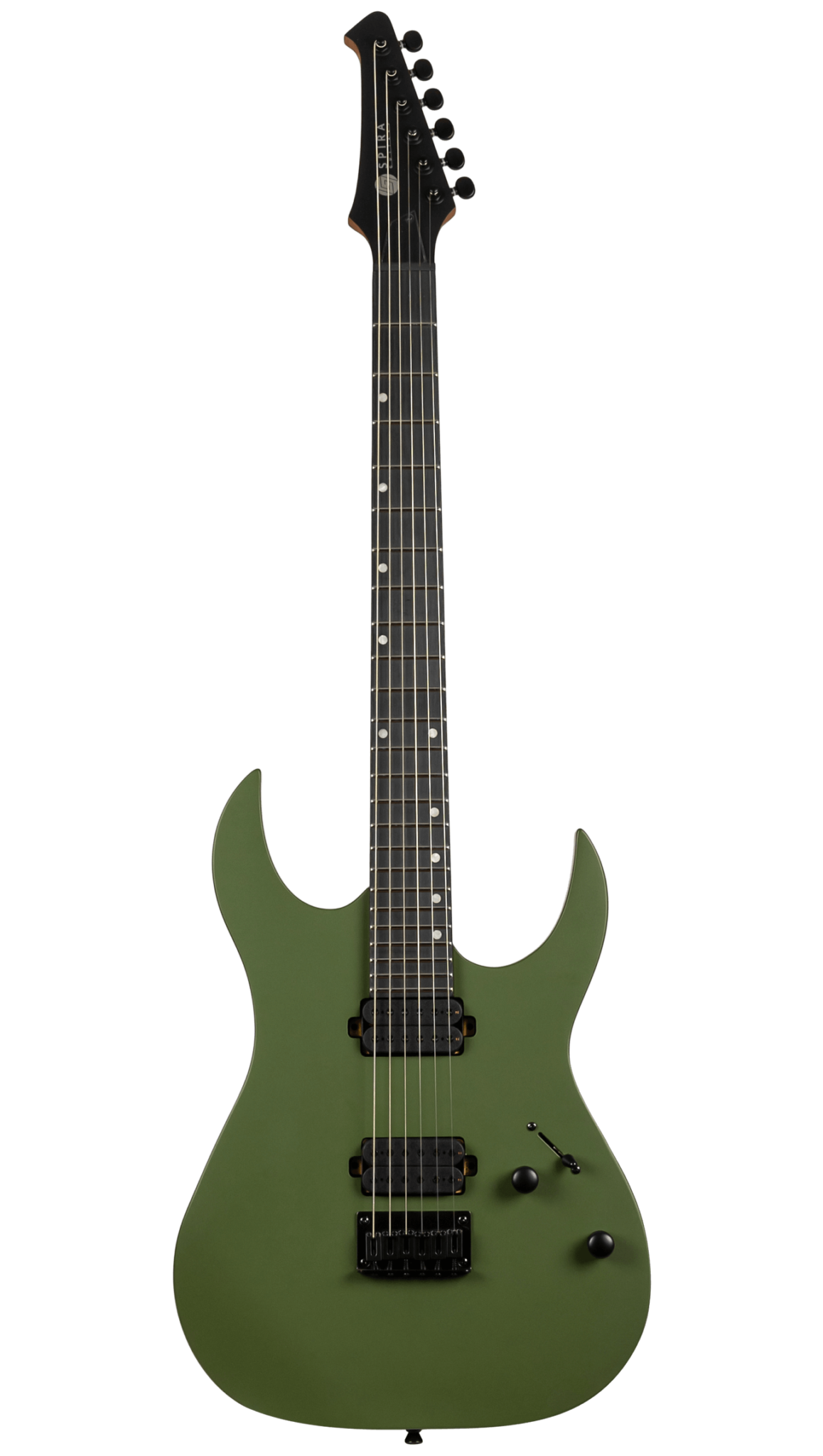 Spira S-400 Matte Green Electric Guitar