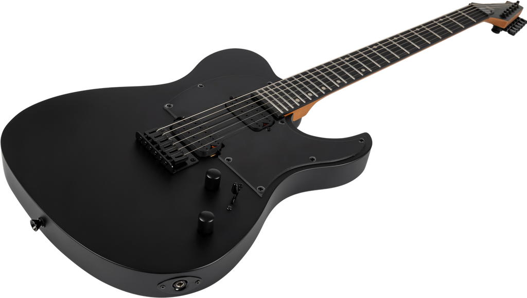 Spira T-400 Matte Black Electric Guitar