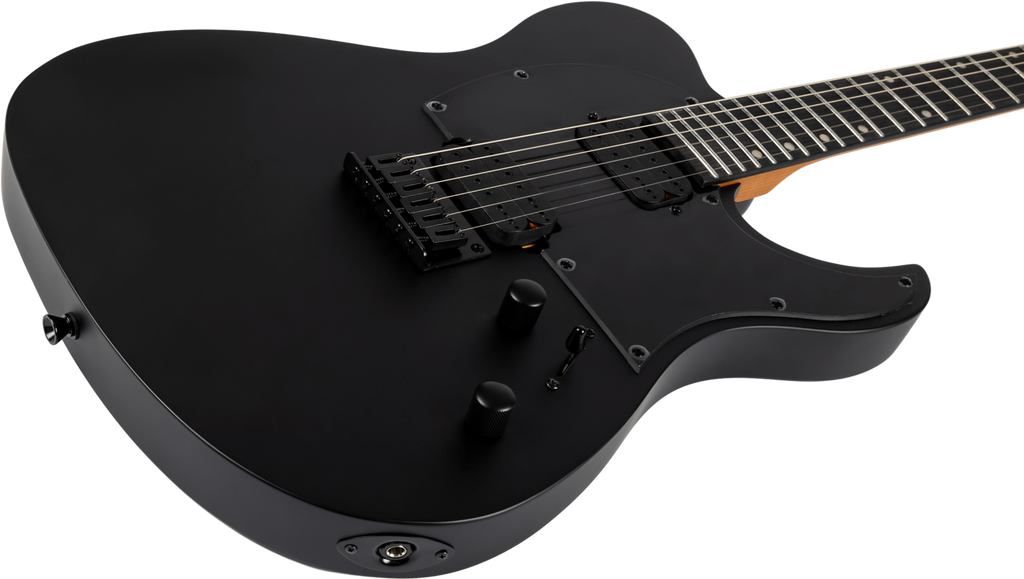 Spira T-400 Matte Black Electric Guitar