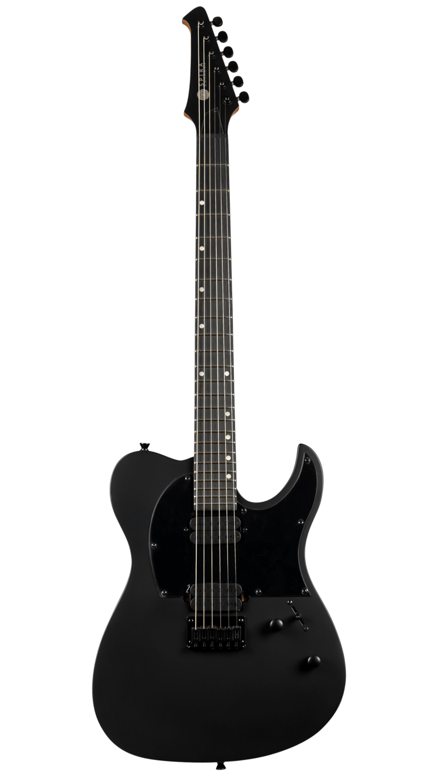 Spira T-400 Matte Black Electric Guitar