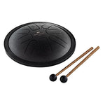 SSTD1BK Tongue drum 7" F-mineur zwart