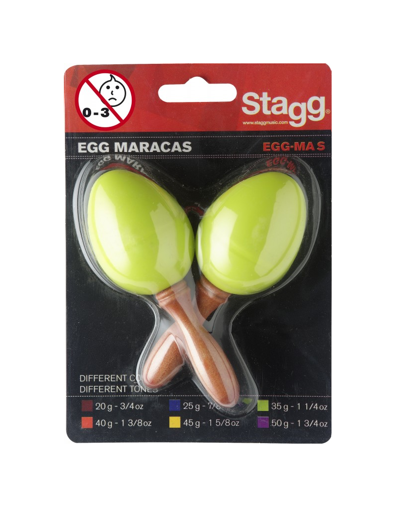 Egg maracas kort