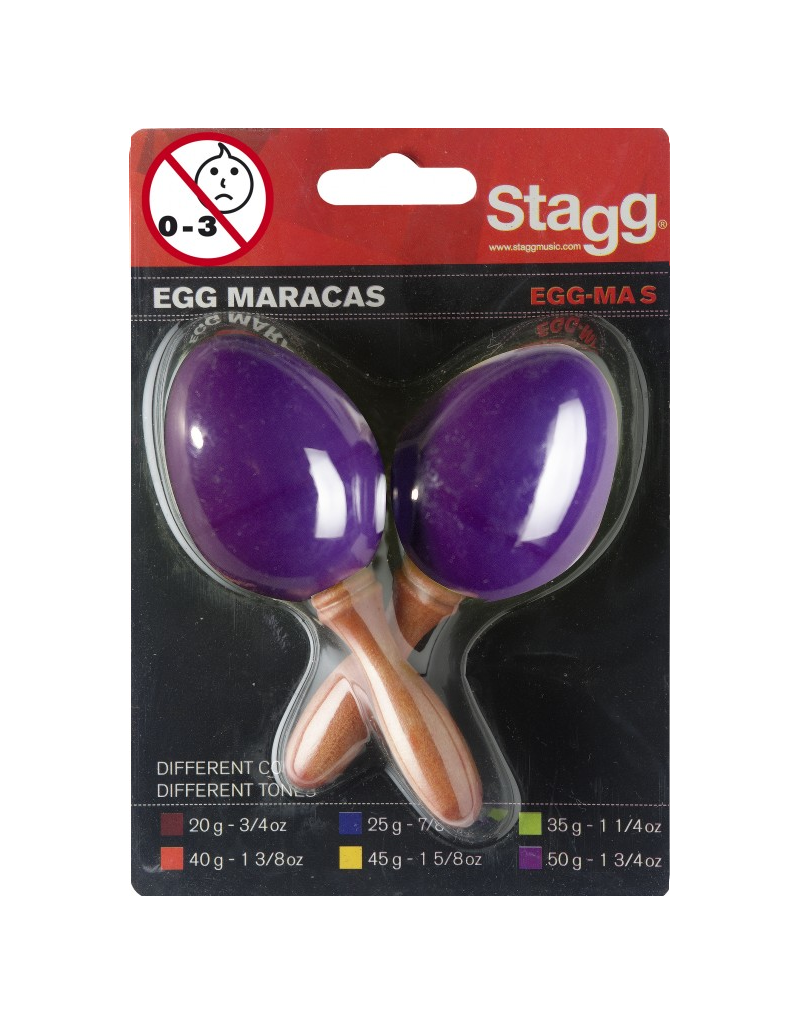 Egg maracas kort
