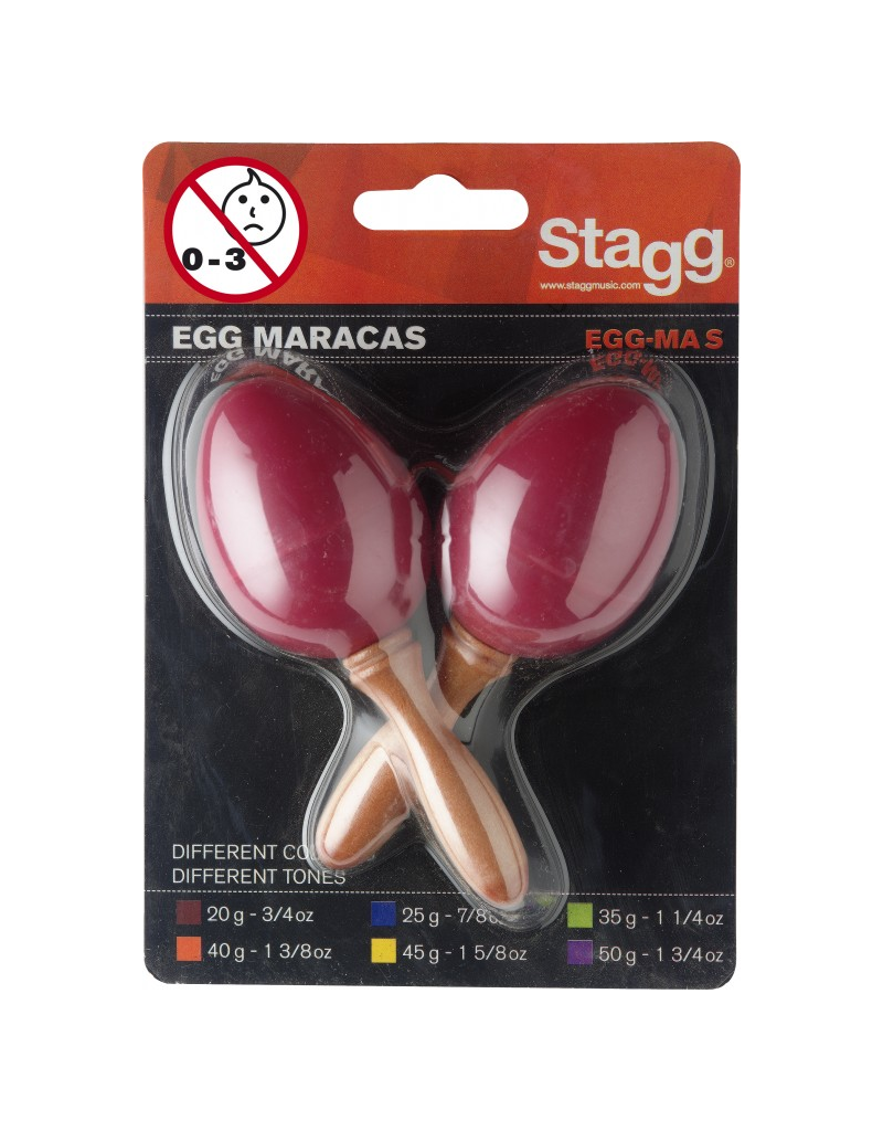 Egg maracas kort