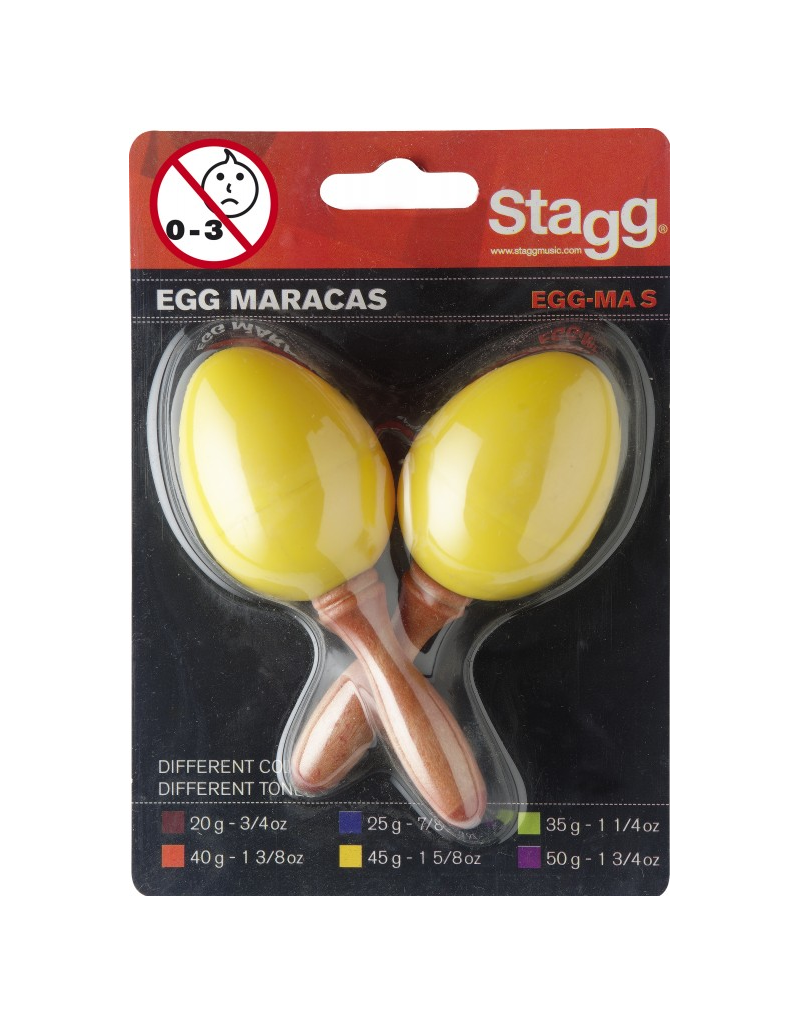 Egg maracas kort
