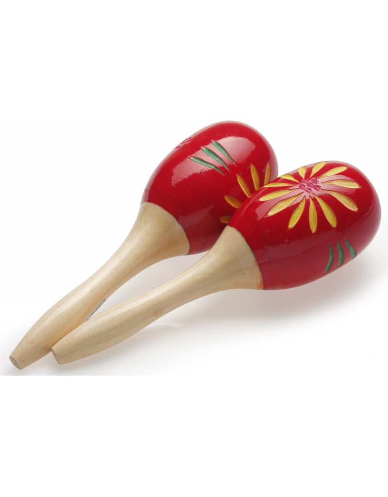 MRW-16 Maracas bloem rood