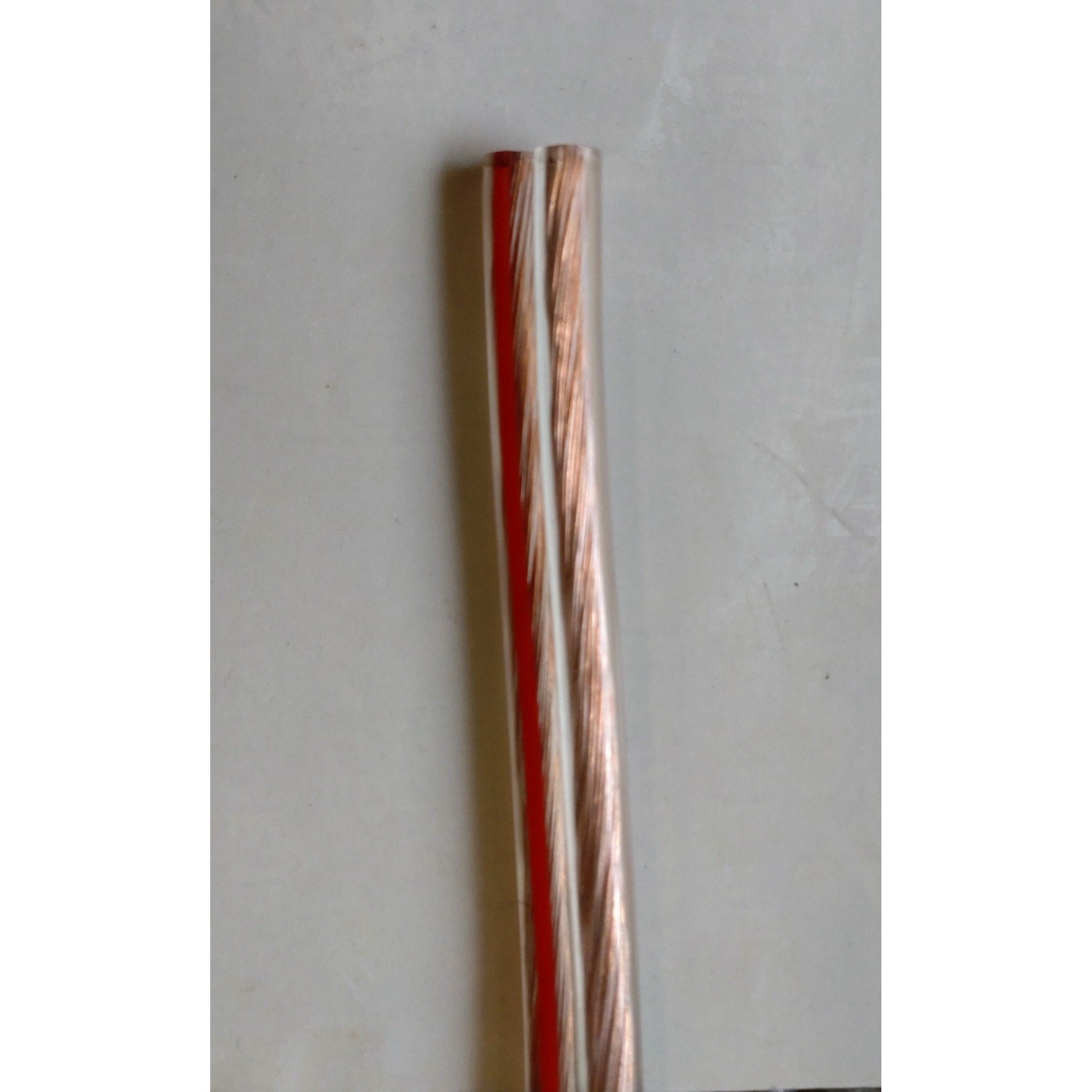 Luidsprekerkabel Transparant 2,50mm² per meter