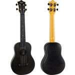 TUC35 Travel zwart concert ukelele