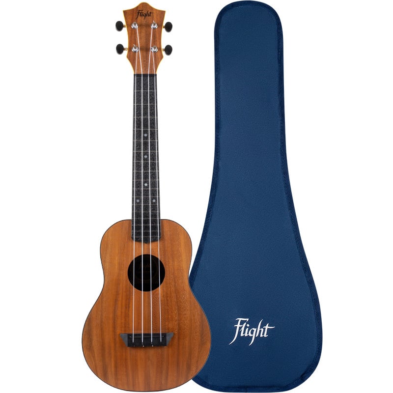 Flight TUC55 Travel Acacia concert ukulele