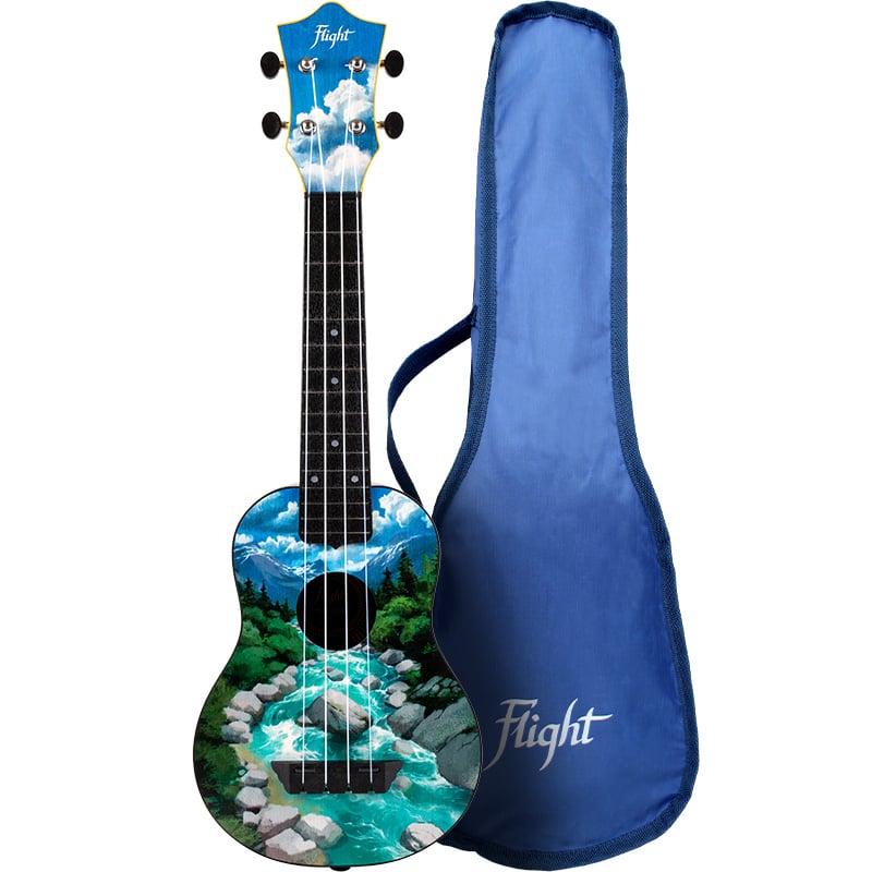 Flight TUS30 Travel Slovenia soprano ukulele