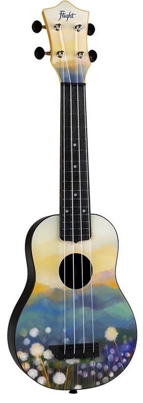 TUS40 Travel Dandelions sopraan ukelele