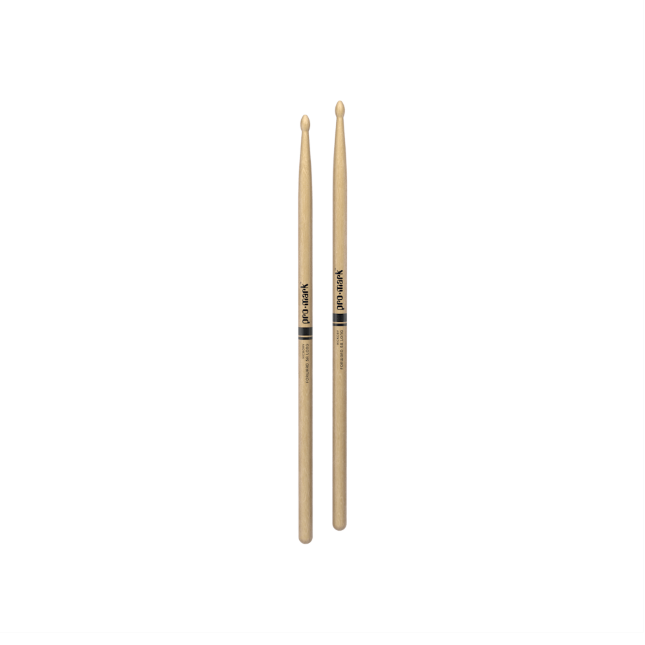 Promark Classic forward TX5ALW 5A Long Hickory oval wooden tip Drum sticks