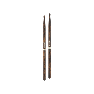 Promark Classic forward 5A Firegrain hickory oval wooden tip Drum sticks