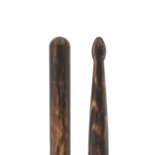 Promark Classic forward 5A Firegrain hickory oval wooden tip Drum sticks