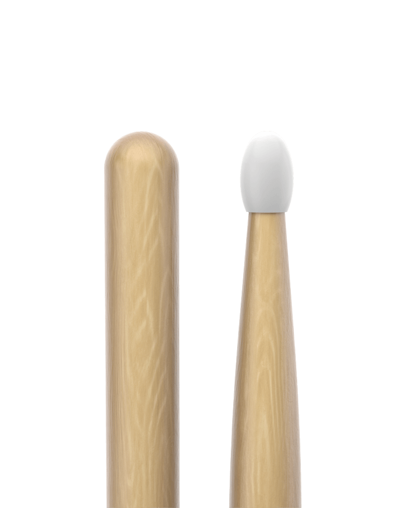 Promark Classic forward TX5BN 5B Hickory oval nylon tip Drum sticks