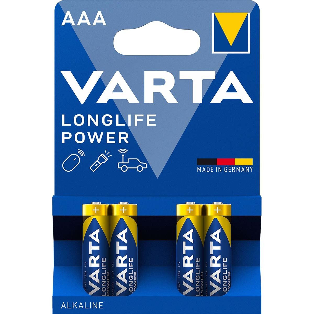 4903 Alkaline AAA batterijen - 4 Pack