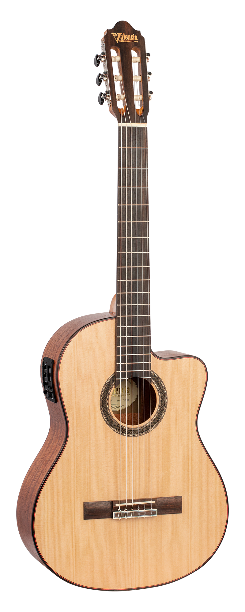 Valencia VC704CE 4/4 acoustic/electric classical