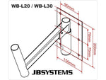 WB-L30 Luidspreker muurbeugel