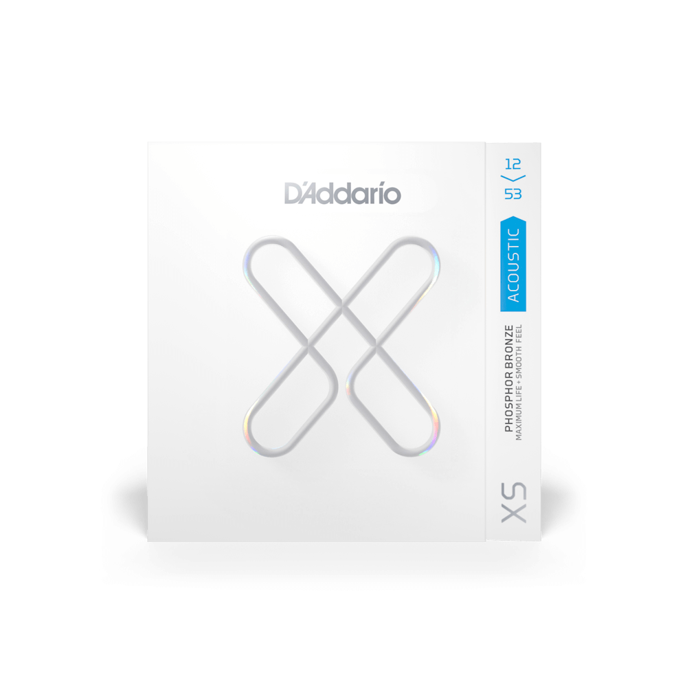 D'addario XSAPB1253 Light coated acoustic guitar strings